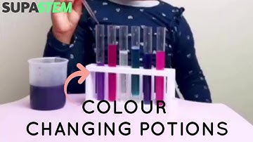 Colour Changing Potions | Red Cabbage pH Indicator Experiment | The SUPA STEM Club