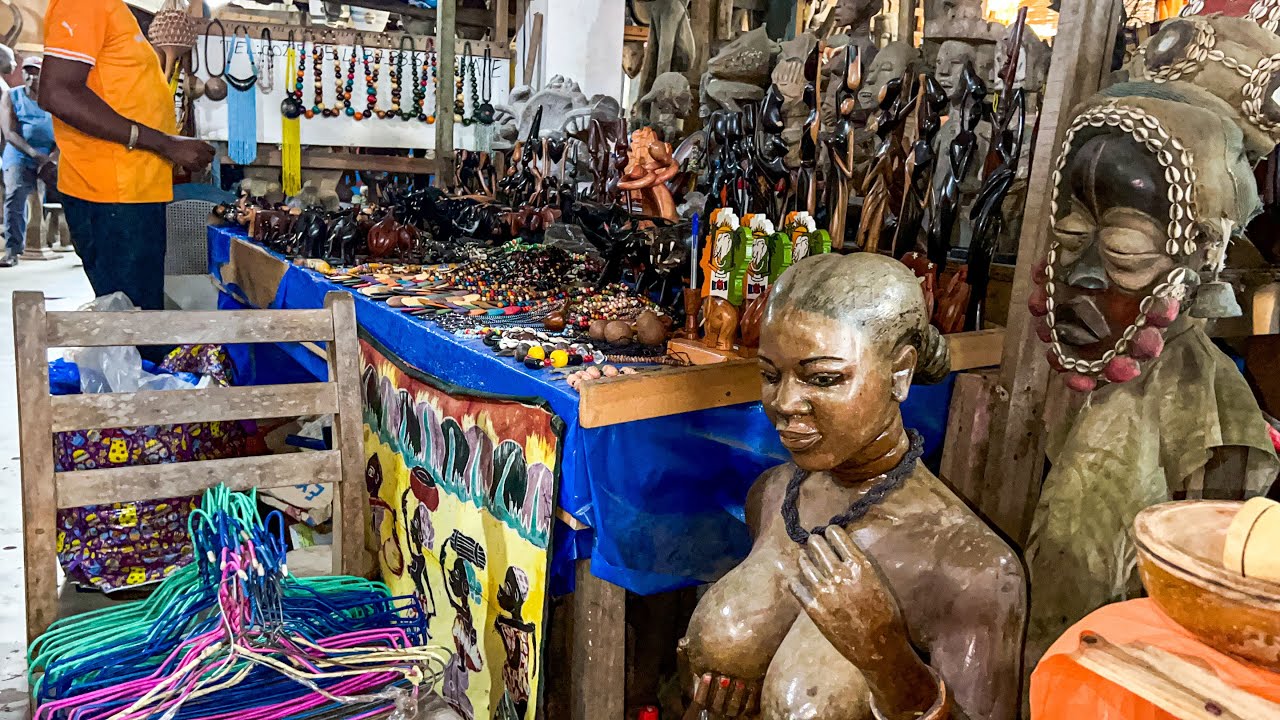 Grand bassam antique shop - Ivory Coast 🇨🇮 Ep25