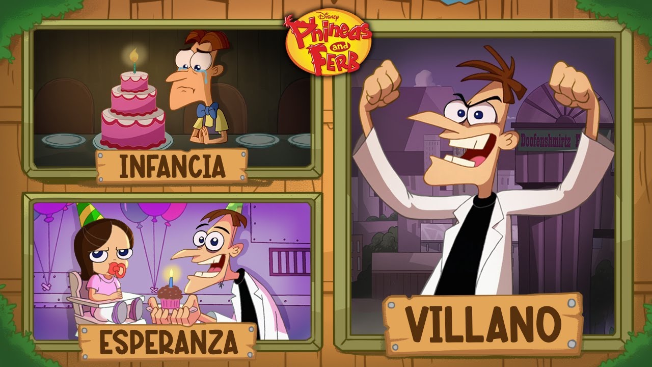 Doofenshmirtz de VILLANO al personaje más QUERIDO | Historias de Phineas y Ferb