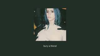 billie eilish - bury a friend (sped up)