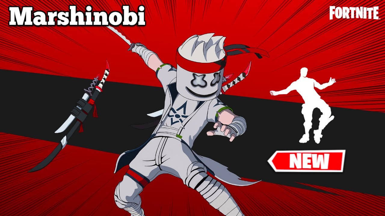 *NEW* MARSHINOBI SKIN GAMEPLAY - FORTNITE WELCOME TO THE MELLOVERSE SET