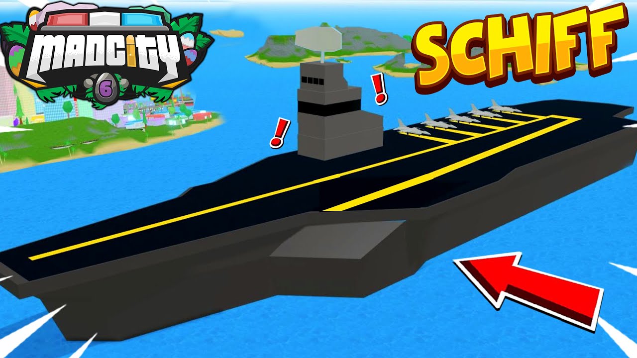 xxl schatz piratenschiff gefunden in mad city roblox youtube