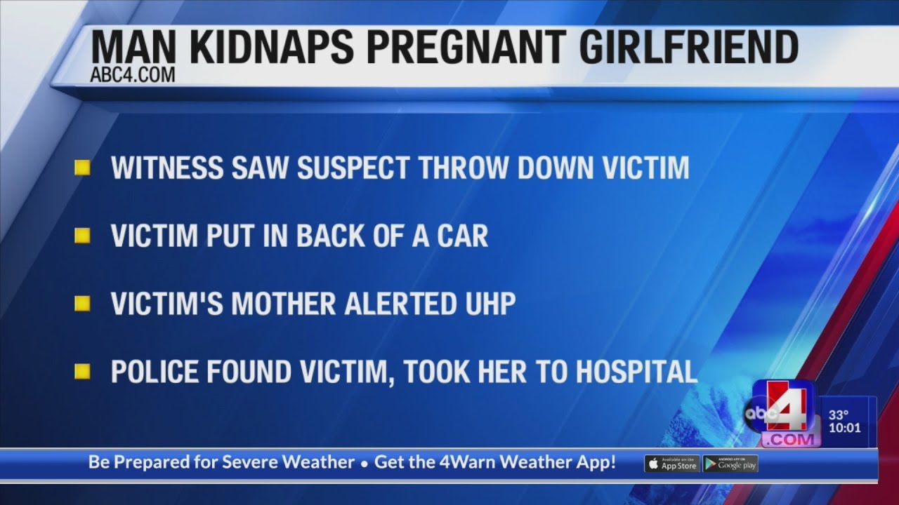 Man arrested for kidnapping, sexual assault of pregnant girlfriend in West Valley City