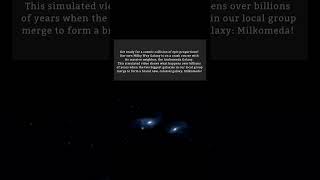 Milk Way Vs Andromeda The Epic Galactic Collision Simulation Future Of Our Galaxy