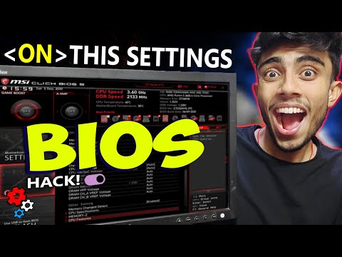 Complete BIOS Settings Explain! Make your PC or LAPTOP Faster- Turn on This Secret BIOS setting