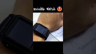 Invisible Smart Watch ⌚⌚~ wow ~🔥 #Shorts #youtubeshorts #ytshorts #trending Invisible Smart Watch ⌚⌚~ wow ~🔥 #Shorts #youtubeshorts #ytshorts #trending