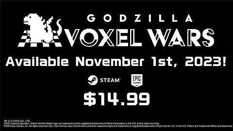 Godzilla Voxel Wars Trailer 2