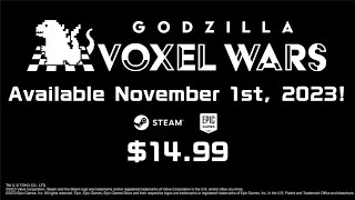 Godzilla Voxel Wars Trailer 2