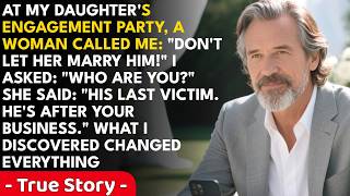 At My Daughter's Engagement Party, A Stranger Called Me: Don't Let Her Marry Him — I Was His Las...