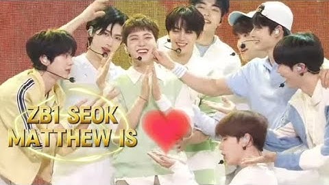 How zerobaseone members love zb1 seok matthew