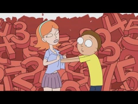Morty  con Jessica "rick y Morty"