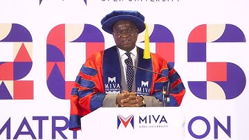 His Excellency, Mr Babatunde Raji Fashola, SAN, CON, Keynote Speech at the 2025 Miva Matric.