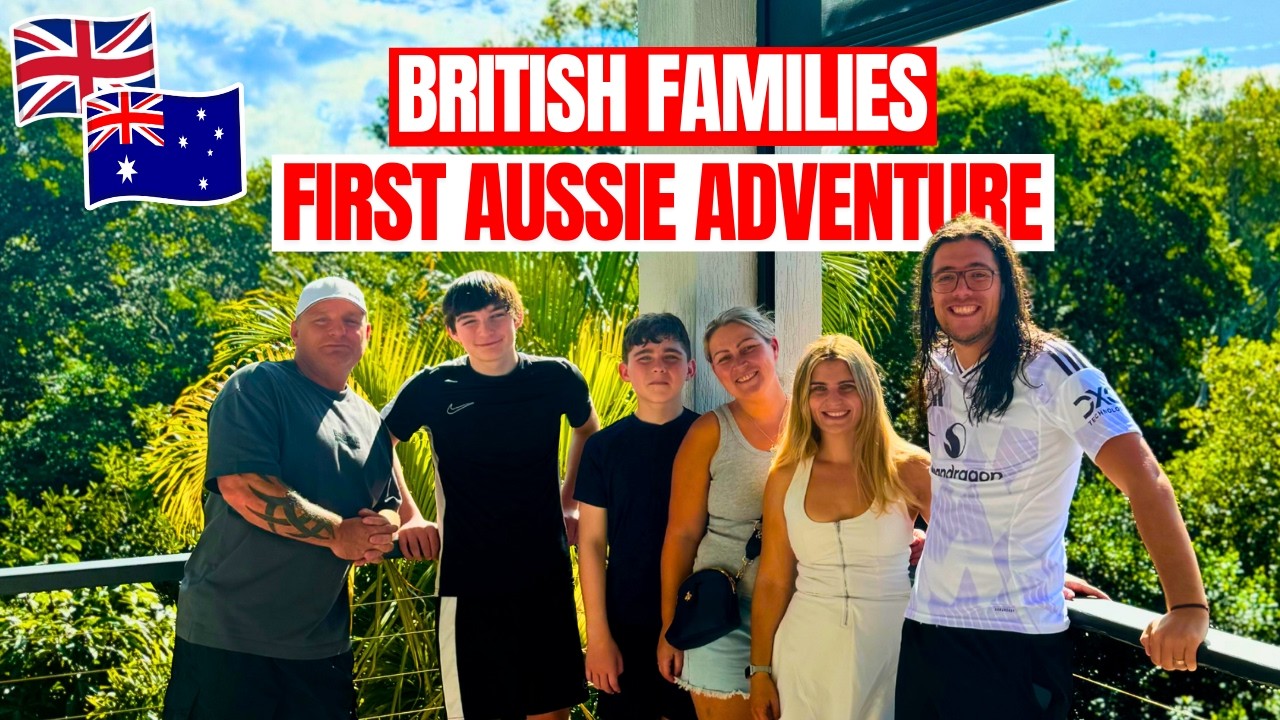 British Family Experience AUSTRALIA for the First Time!