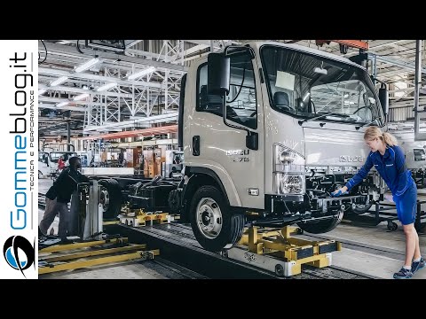 Isuzu Truck Factory 🇯🇵 Production of Japanese Trucks