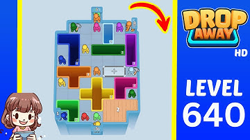 Drop Away Level 640 Solution Walkthrough