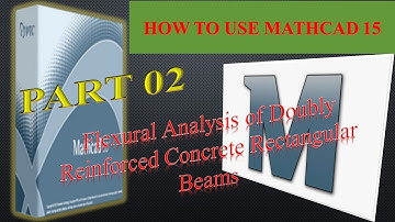 មេរៀន Mathcad 3.2  Flexural Analysis of Doubly Reinforced Concrete Rectangular Beams Yield