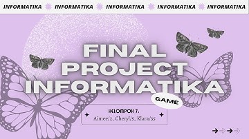 Final Project Informatika | Get To Know Sanur Game | Kelompok 7 - XMIPA1