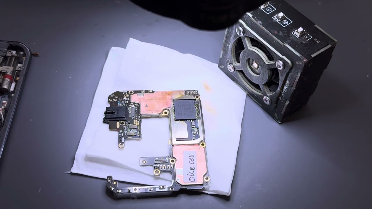 Perbaikan poco f2 pro Gagal serviss || CPU new solusinya