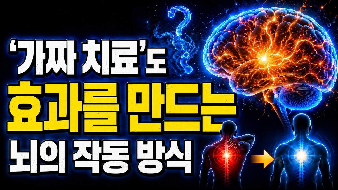 가짜 약도 효과있는 이유 | 뇌과학