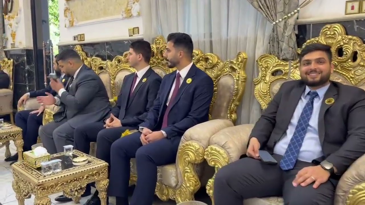 زياره شباب قبيلة بني لام الى مضيف الشيخ محمد  الحاجي اللامي الطائي القحطاني