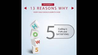 13 Reasons why you should code | Mycrobites