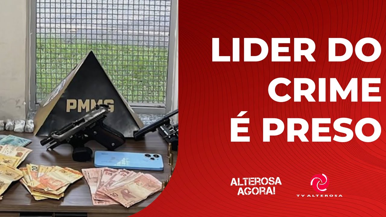 HOMEM APONTADO COMO LIDERANÇA DO CRIME É PRESO PELA PM