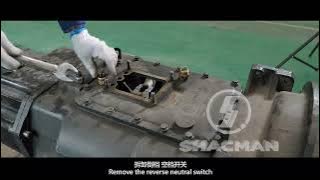 RET003 Remove the upper cover housing assembly  拆卸上盖壳体总成