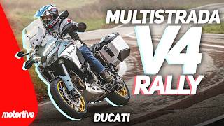 ESSAI DUCATI MULTISTRADA V4 RALLY 2026
ESSAI DUCATI MULTISTRADA V4 RALLY 2026 ESSAI DUCATI MULTISTRADA V4 RALLY 2026