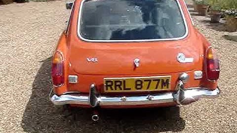 MGB gt V8 short video for buyers