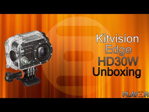 Kitvision Edge HD30W Action Camera Unboxing and Closer Look