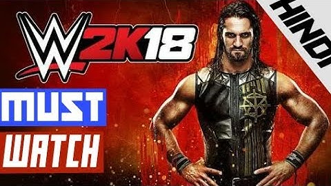 🔵Download WWE 2K 18 3D mode game only 60 MB with gameplayon Android device 100%work and real