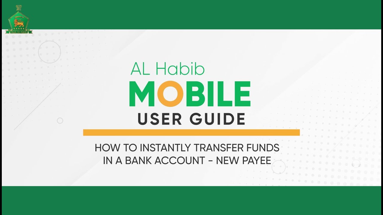 How to instantly transfer funds in a bank account new payee