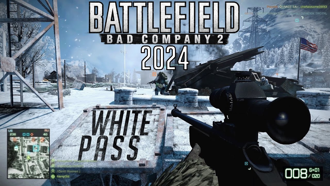 Battlefield: Bad Company 2 Project Rome - White Pass Defender - YouTube