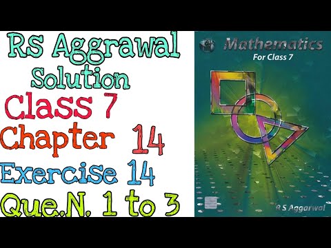 Rs Aggarwal class 7 Exercise 14 Question number 1,2,3 | Properties of Parallel lines | MD Sir