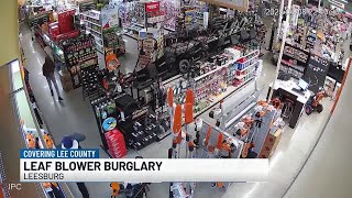 $2,000 worth of leaf blowers stolen from hardware store, authorities search for suspects