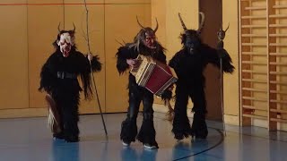 Krampusshow 2019 NMS Saalfelden Bahnhof