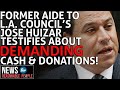 Former Aid to Los Angeles Council Member Jose Huizar Testifies About $100,000 Bribe