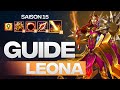 GUIDE LEONA SAISON 15 TUTO Comment MONTER Sur LEAGUE OF LEGENDS En SUPPORT Avec LE RANK 1 LEONA GUIDE LEONA SAISON 15 TUTO Comment MONTER Sur LEAGUE OF LEGENDS En SUPPORT Avec LE RANK 1 LEONA