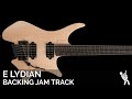 Plini Inspired Modern Atmospheric Fusion Guitar Backing Track Jam in E Lydian | 90 BPM