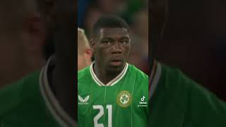 The moment Sinclair Armstrong made his Senior Ireland debut 🤩💚