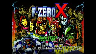 F-Zero X - Nintendo 64 - Intro & Title Screen