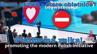 Teraz Koalicja Obywatelska – zmiana czy ucieczka od obietnic?