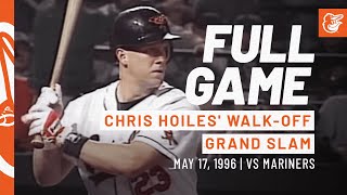 Chris Hoiles' Walk-Off Grand Slam | Mariners at Orioles: FULL Game