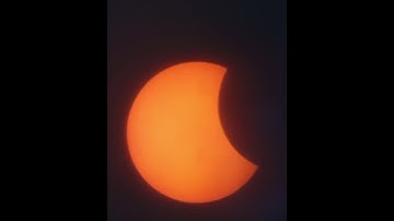 There will be a partial solar eclipse on October 25, 2022