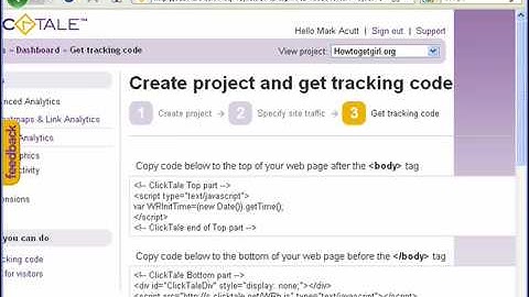 CLICKTALE HD  - "Record and see EXACTLY what your website visitors are doing"...