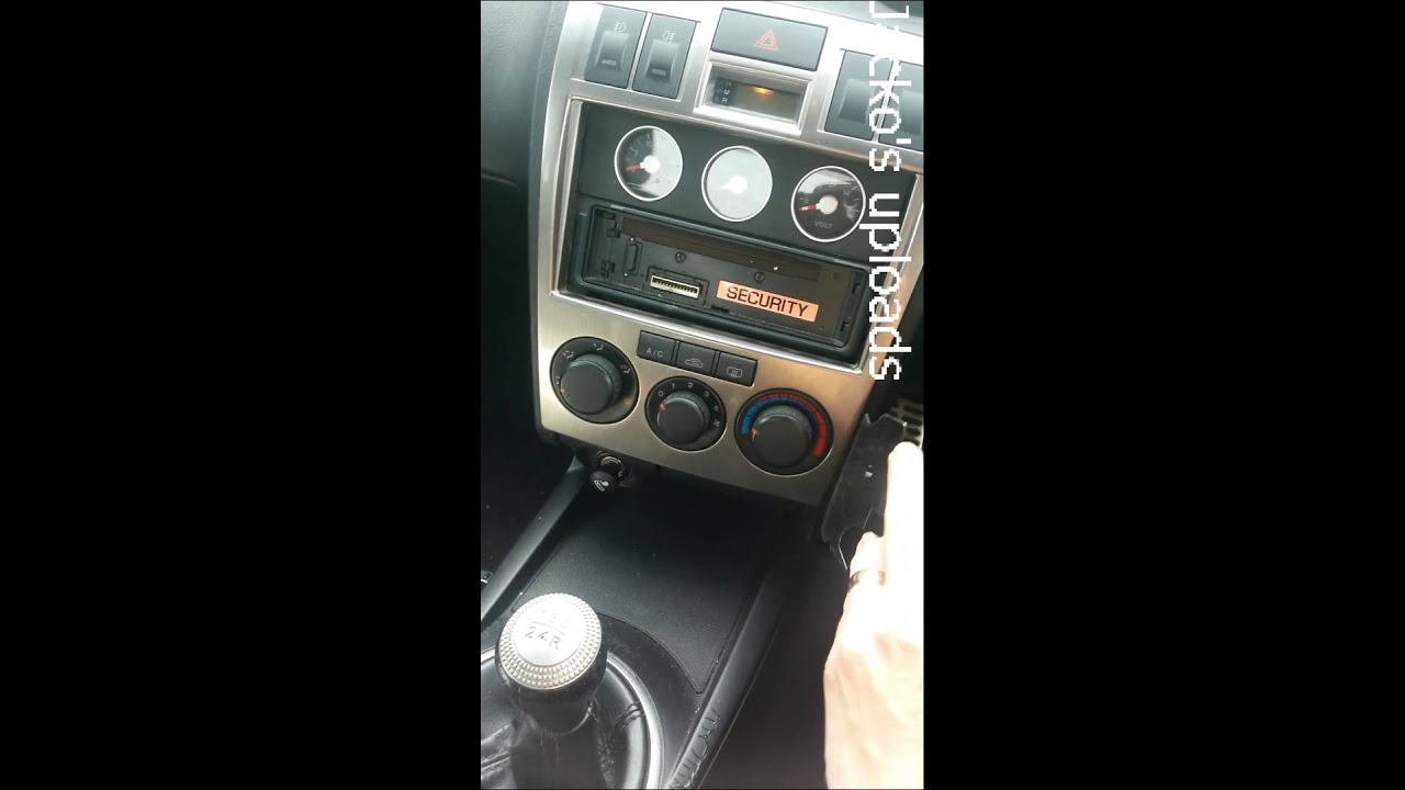 Hyundai coupe radio head unit removal quick guide YouTube