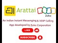 Zoho Arattai App pe account kaise bnaye | Alternative of Whatsapp | Made in India Arattai App zoho