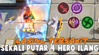 RUBY TITAN MODE ! ELEMENTALIST IMMORTAL FULL STACK ! SEKALI PUTAR 4 HERO LANGSUNG MATI