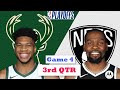 Brooklyn Nets vs Milwaukee Bucks Full Highlights 3rd Quarter Game 4 | NBA Playoffs 2021
