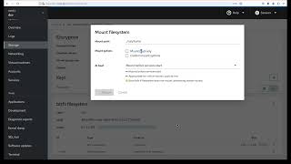 Cockpit - encrypted btrfs, single-device and multi-device